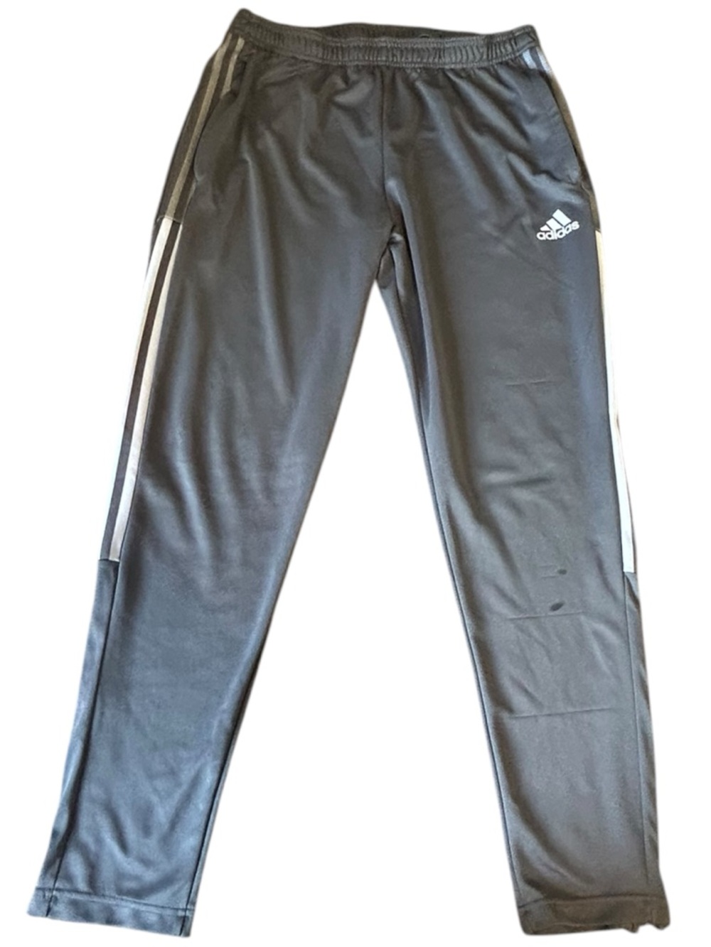 Adidas Tiro Pants Mens XL Black White Stripe Soccer AEROREADY 32x30